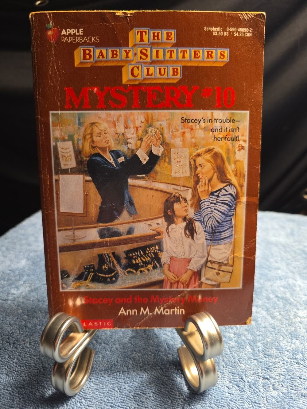 Vintage The Baby-Sitters Club Mystery #10 Stacey Mystery Money Ann M Martin
